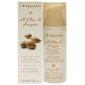 Argan Oil Face Cream by LErbolario for Women - 1.6 oz Cream