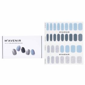 MAVENIR - Nail Sticker (Blue) - # Brillante Rainy Blue Nail MHG-014 / 020963 32pcs