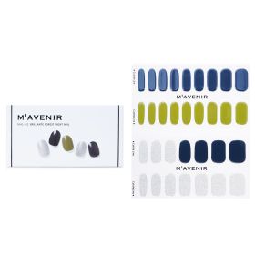 MAVENIR - Nail Sticker (Blue) - # Brillante Forest Nignt Nail MHG-012 / 020949 32pcs