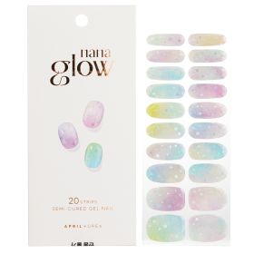 APRIL KOREA - Nanaglow Nail Sticker - # GN05 043095 20pcs