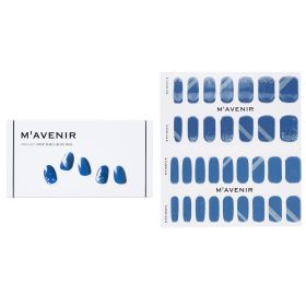 MAVENIR - Nail Sticker (Blue) - # Deep Shell Blue Nail MHA-012 / 020611 32pcs