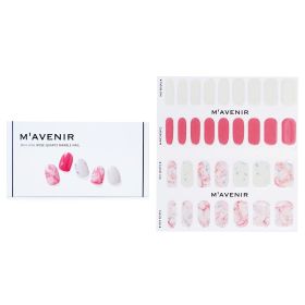 MAVENIR - Nail Sticker (Pink) - # Rose Quartz Marble Nail MHA-008 / 020093 32pcs