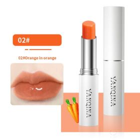 Moisturizing And Moisturizing Lipstick Lip Care To Prevent Dry And Cracked Lips (Option: Orange Qi in Orange)