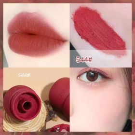 Lip Mud Jar Jelly Color Makeup Velvet Non Stick Cup Student Lipstick (Option: Style M)