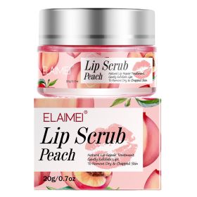 Lip Scrub For Exfoliation Anti Cracking (Option: Peach)