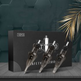 DM Tattoo Needle Disposable Full Set Of 10 Sticks (Option: Black-1213M1)