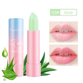 Jelly Color Changing Lipstick Moisturizing Color Changing Warm Lipstick (Option: Aloe flavor)