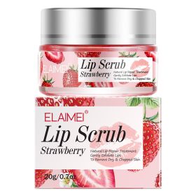 Lip Scrub For Exfoliation Anti Cracking (Option: Strawberry)