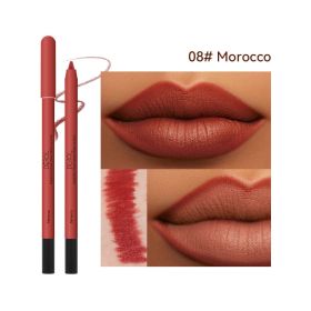 Matte Lipstick Lipliner High Shade Velvet Mist Lipstick (Option: C08)