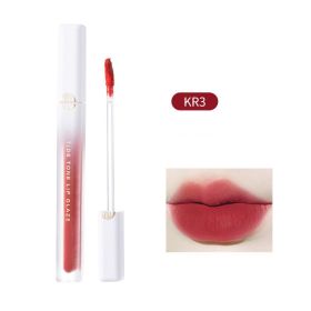Air Lip Glaze Lip Mud Does Not Fade Does Not Stick To Cup Fog And Moisturizes For A Long Time (Option: Bean paste color)
