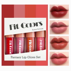 Cover Box Velvet Glass Free Diamond Color Fast Lipstick (Option: Velvet)